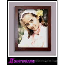 wooden Linear photo Frame With Double Mat tabletop picture frame